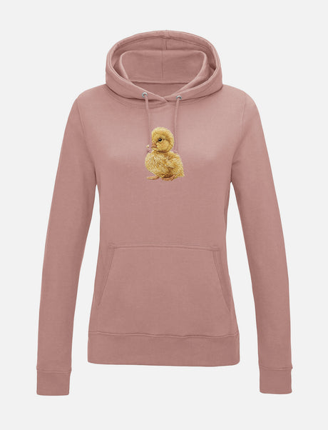 Damen-Hoodie mit Küken-Motiv