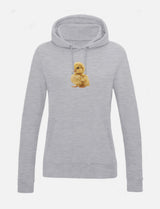 Damen-Hoodie mit Küken-Motiv