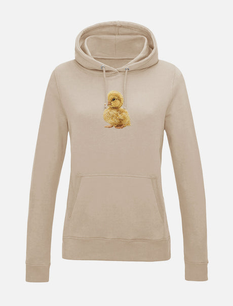 Damen-Hoodie mit Küken-Motiv