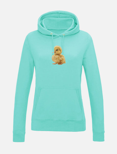 Damen-Hoodie mit Küken-Motiv