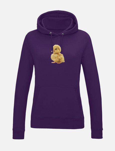 Damen-Hoodie mit Küken-Motiv