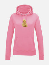 Damen-Hoodie mit Küken-Motiv