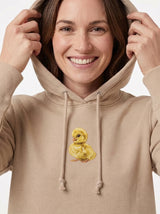 Damen-Hoodie mit Küken-Motiv