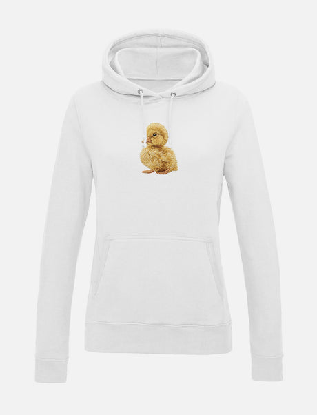 Damen-Hoodie mit Küken-Motiv
