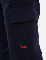 Herren Arbeitshose 100% Baumwolle (260 g/m²) Cargo Sommer Bundhose