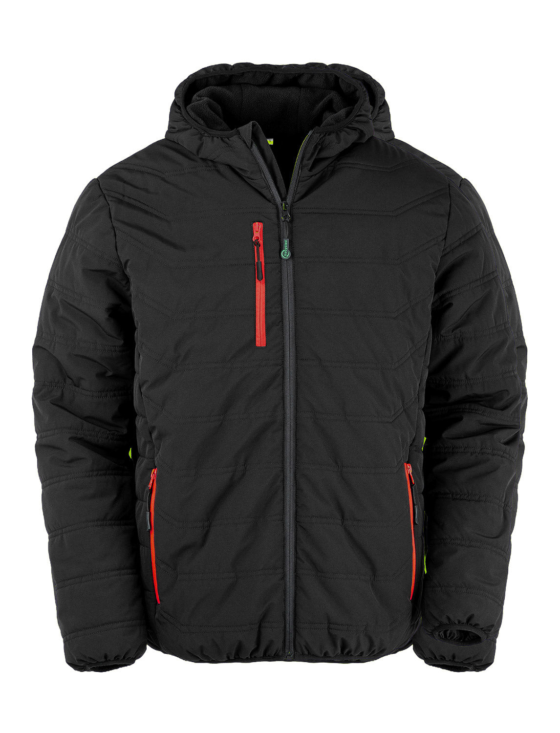 Showerproof Herren Outdoor-Jacke – atmungsaktiv, winddicht mit Fleece-Futter & Kontrast-Reißverschlüssen