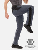 Arbeitshose Herren Stretch mit Kniepolstertaschen aus Strong Stretch Baumwolle