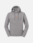 Kapuzenpullover für Herren mit Kängurutasche Doppellagiger Kapuze Flachem Kordelzug und Schmaler Passform