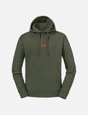 Kapuzenpullover für Herren mit Kängurutasche Doppellagiger Kapuze Flachem Kordelzug und Schmaler Passform