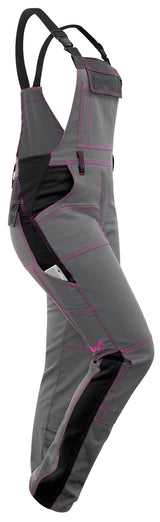Arbeitslatzhose Damen Stretch Strong Baumwolle mit Kniepolstertaschen